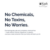 KIAH Organic Sanitary Pads - XXL | 320 mm | Premium Breathable Rash Free