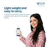KIAH Toilet Seat Sanitizer cum Disinfectant Spray - 60ml