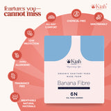 Kiah Comfort Organic Sanitary Pads - XL