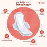 Kiah Comfort Organic Sanitary Pads - XL