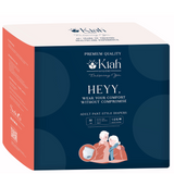 KIAH Pants Style Adult Diapers - Size M | Premium Pant Diapers | 24"-33"