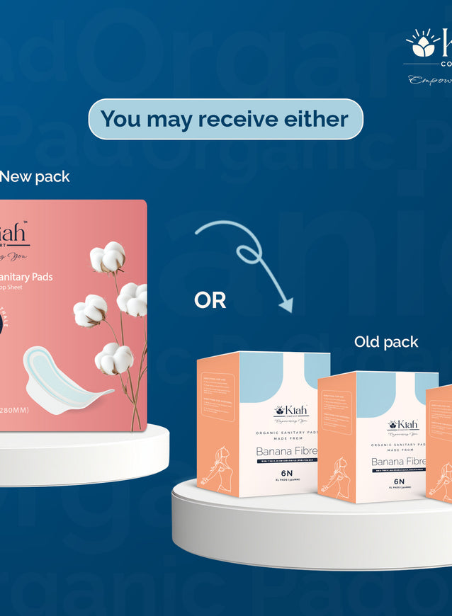 Organic Monthly Saver Combo | 1x Organic XL (18 pads) + 1x Organic XXL( 18 pads)
