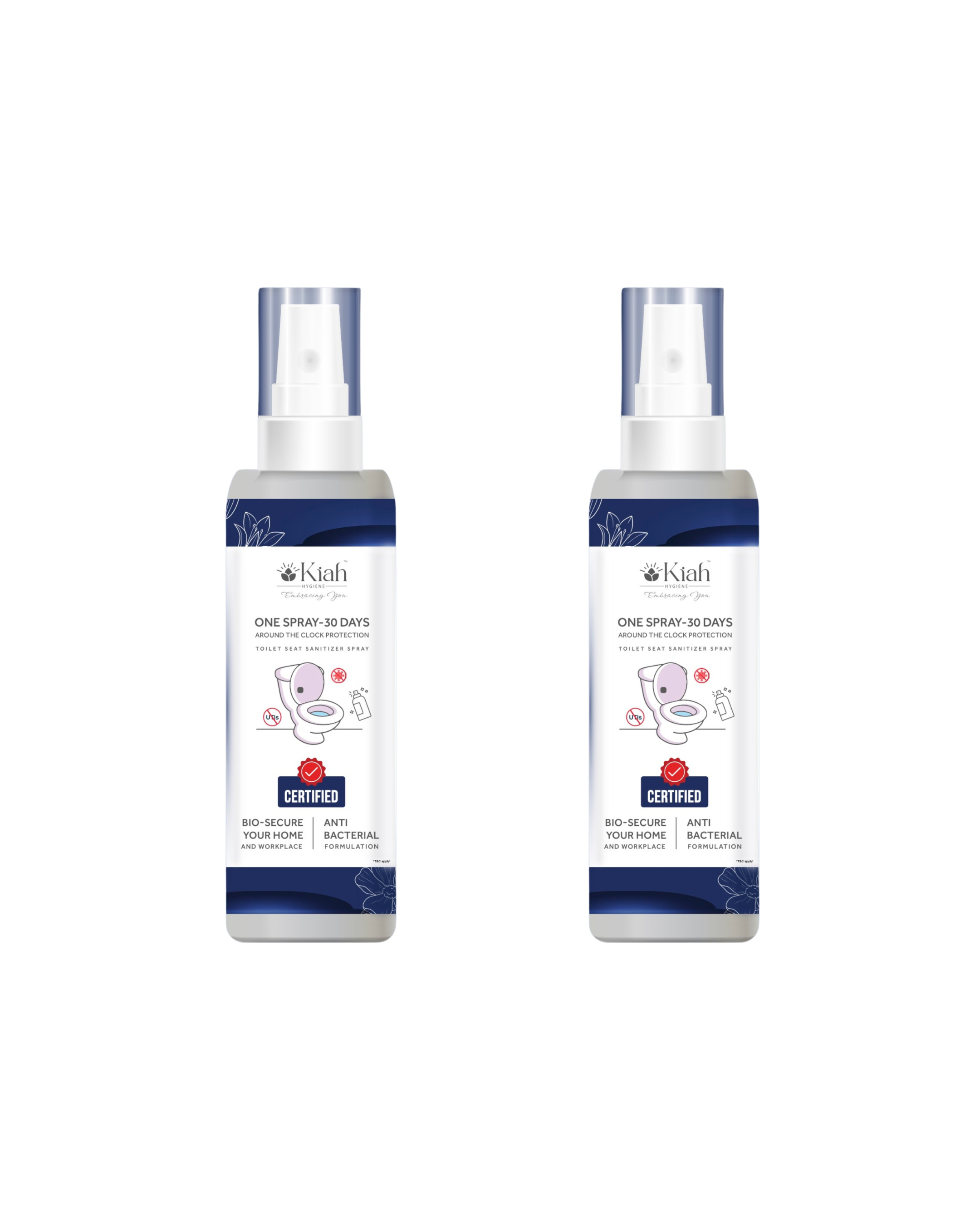 Toilet Seat Sanitizer Spray - 110ml