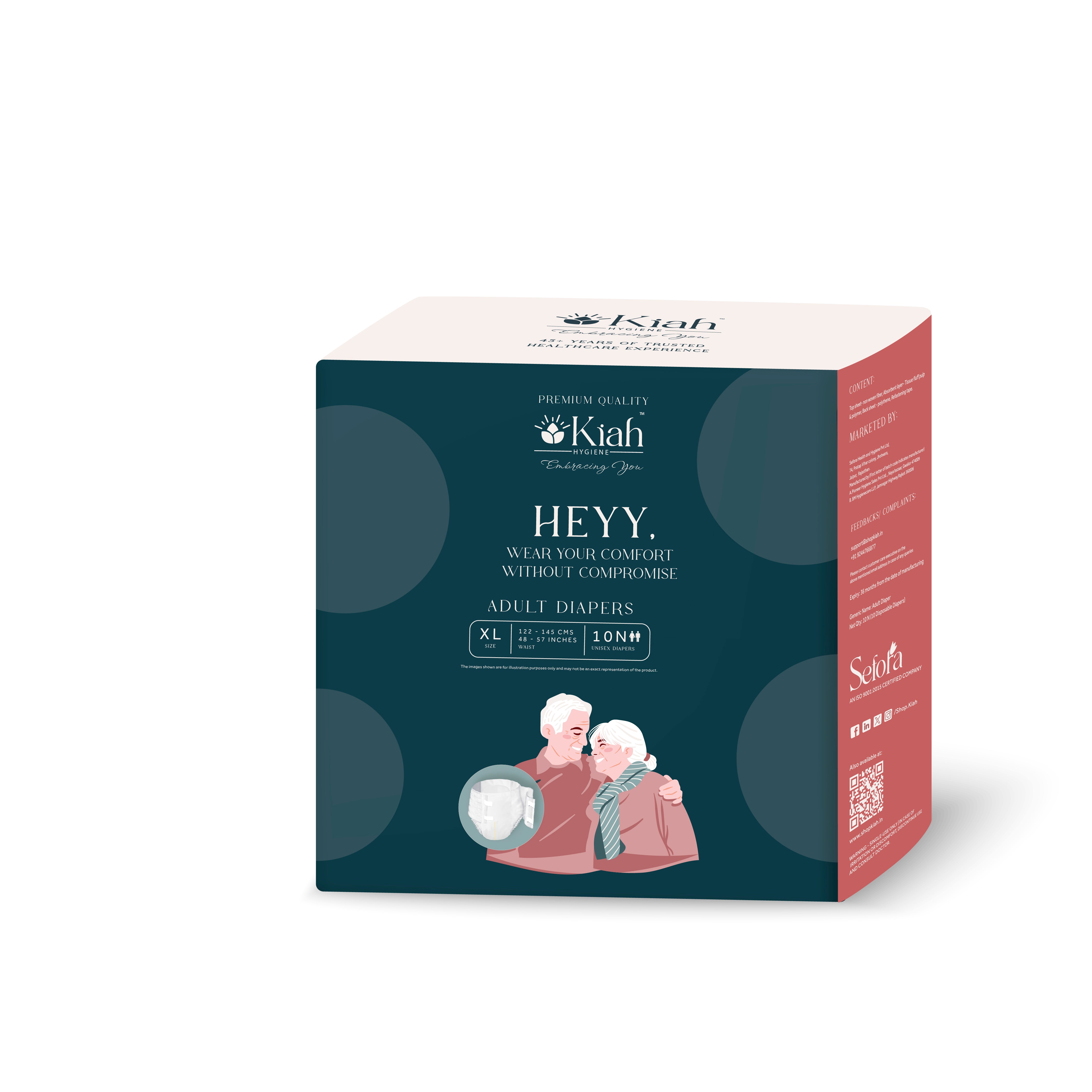 Adult Tape Style Diapers - XL